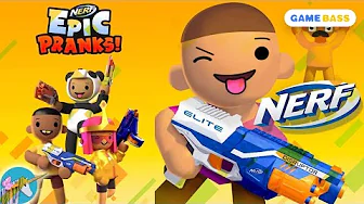 Nerf epic pranks------The Nerf battle is on!