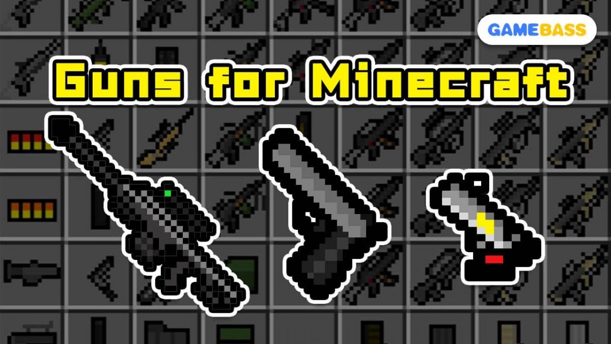 Super Guns Mod for Mine Craft New-------Upgrade your firepower!