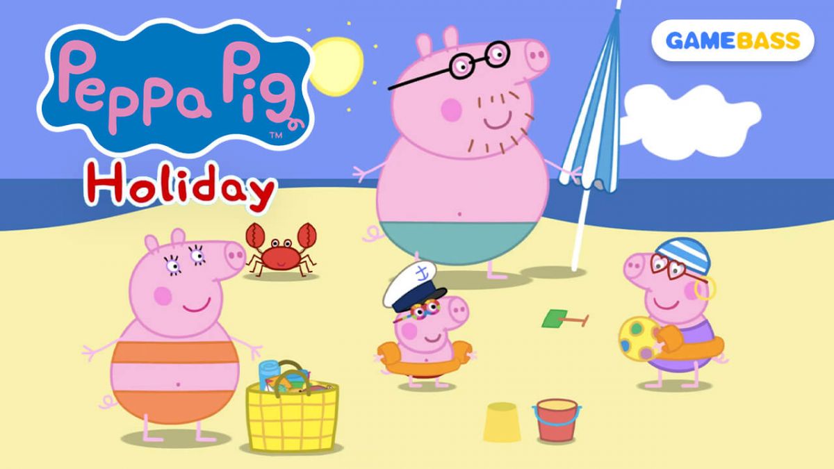 Peppa Pig: Holiday---------- Explore the beach with Peppa!