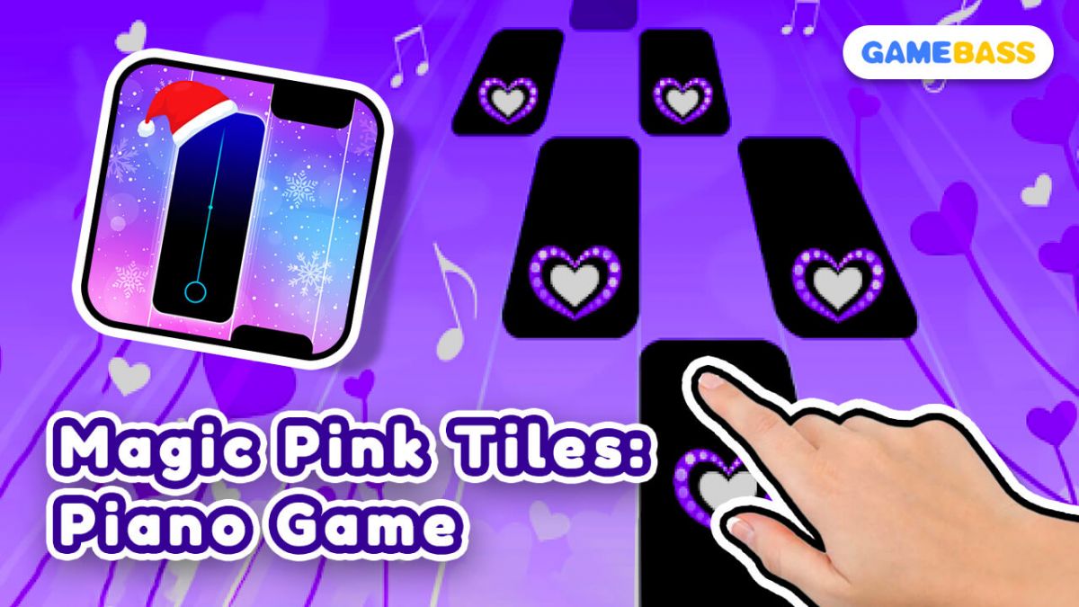 Magic Piano Tiles Pink ------ Tap to the Beat!
