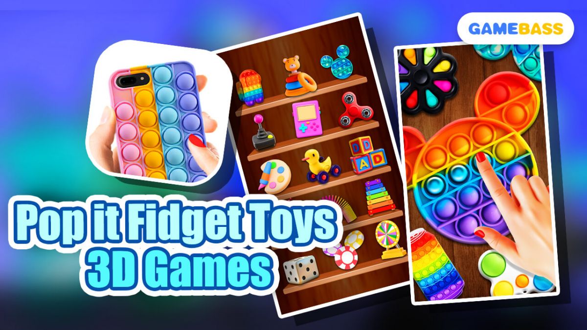 Pop it Fidget Toys 3D Games