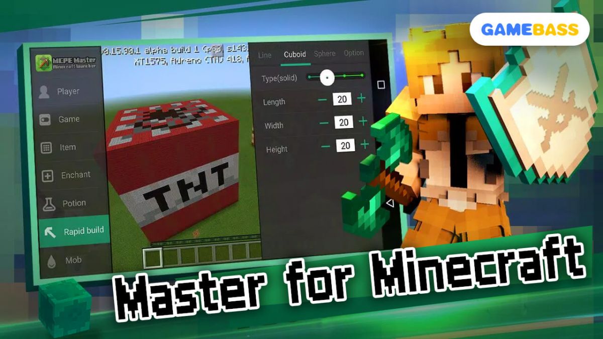 Master for Minecraft