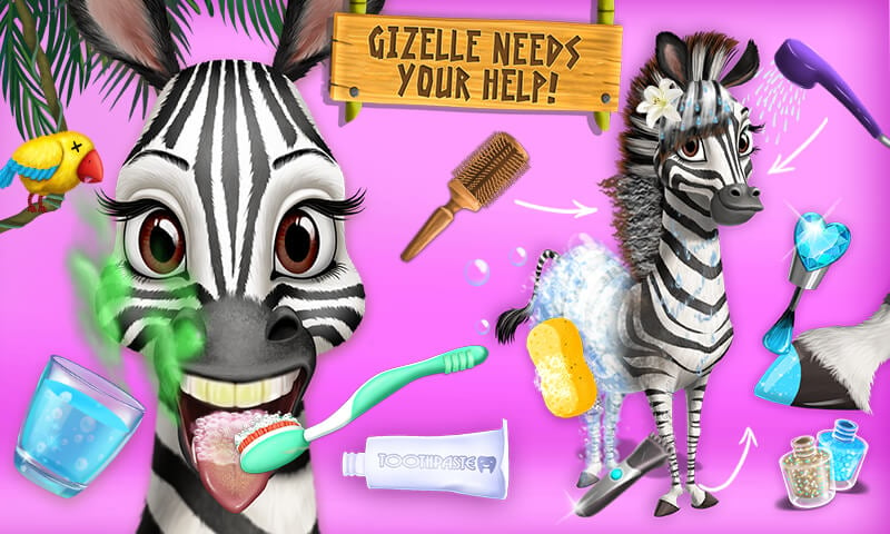Jungle Animal Hair Salon 2 | Play and Recommended 