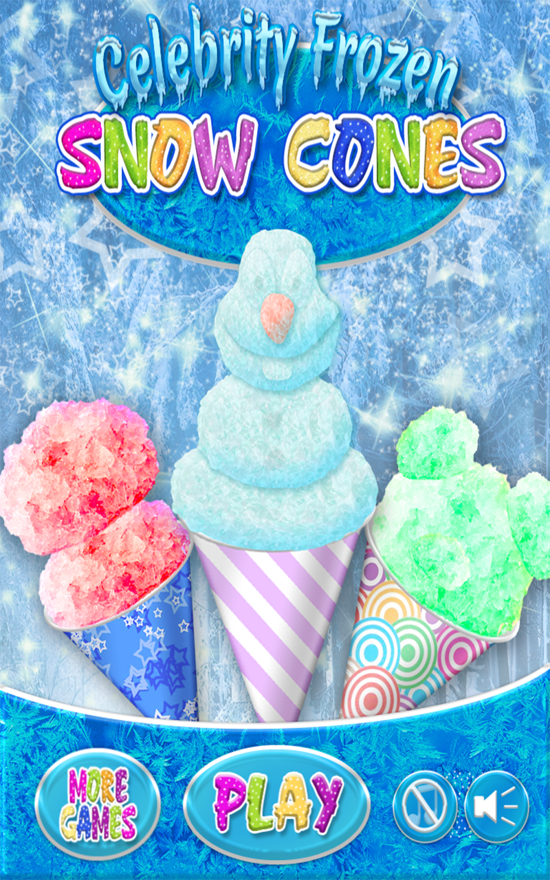 Celebrity Frozen Snow Cone Maker Free Play And Download Gamebass Com - cone walkthrough roblox